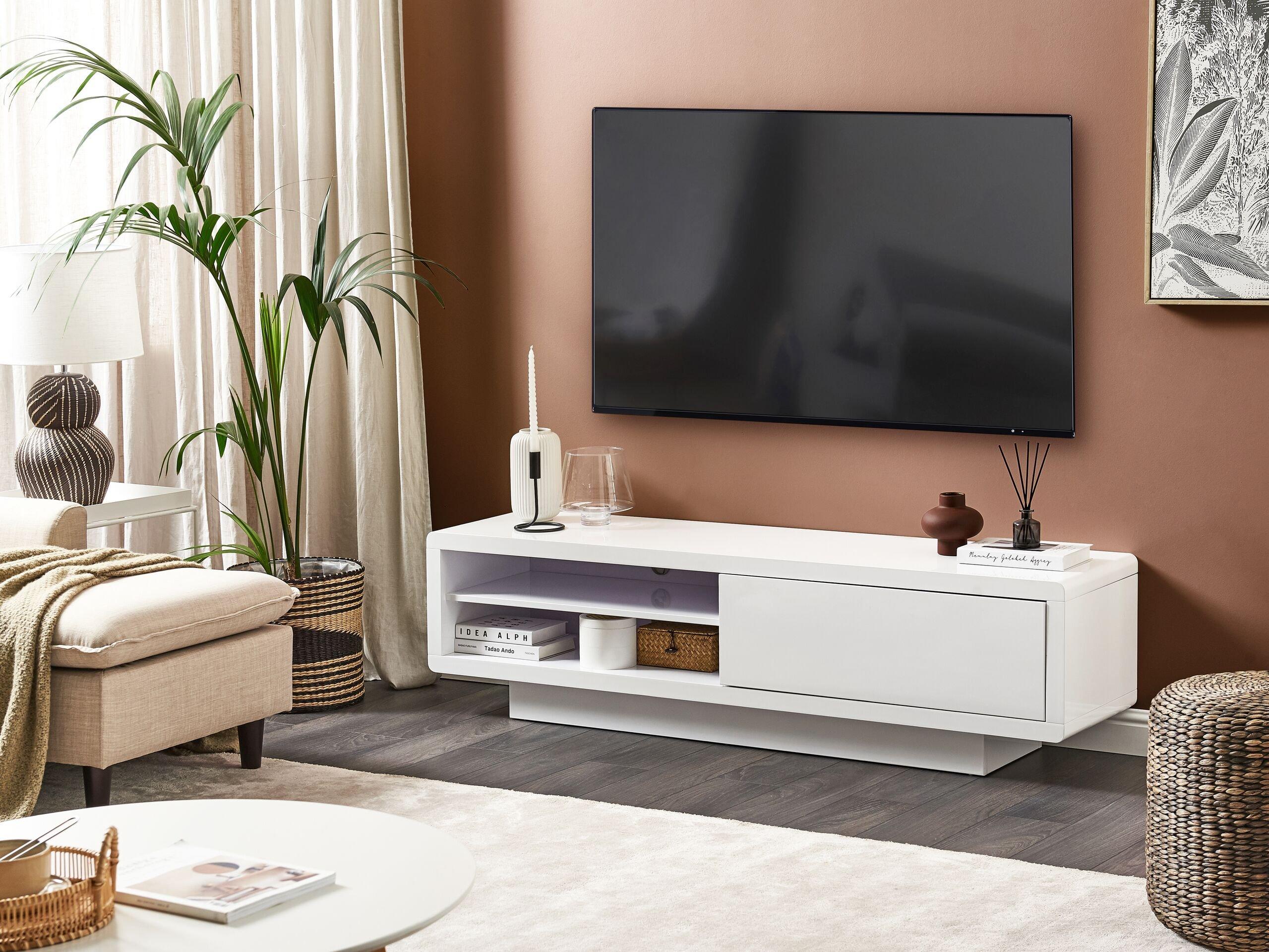 Beliani Meuble TV en MDF Moderne ANTONIC  