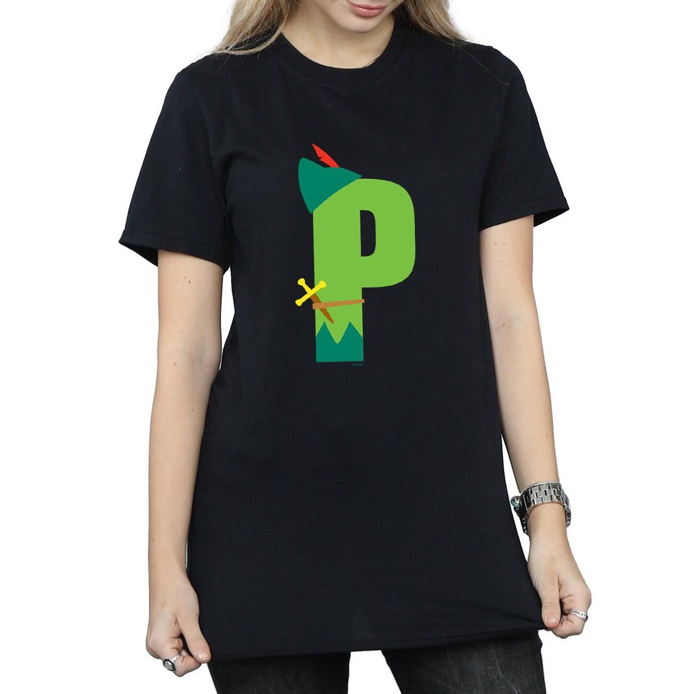 Disney  Tshirt ALPHABET P IS FOR PETER PAN 