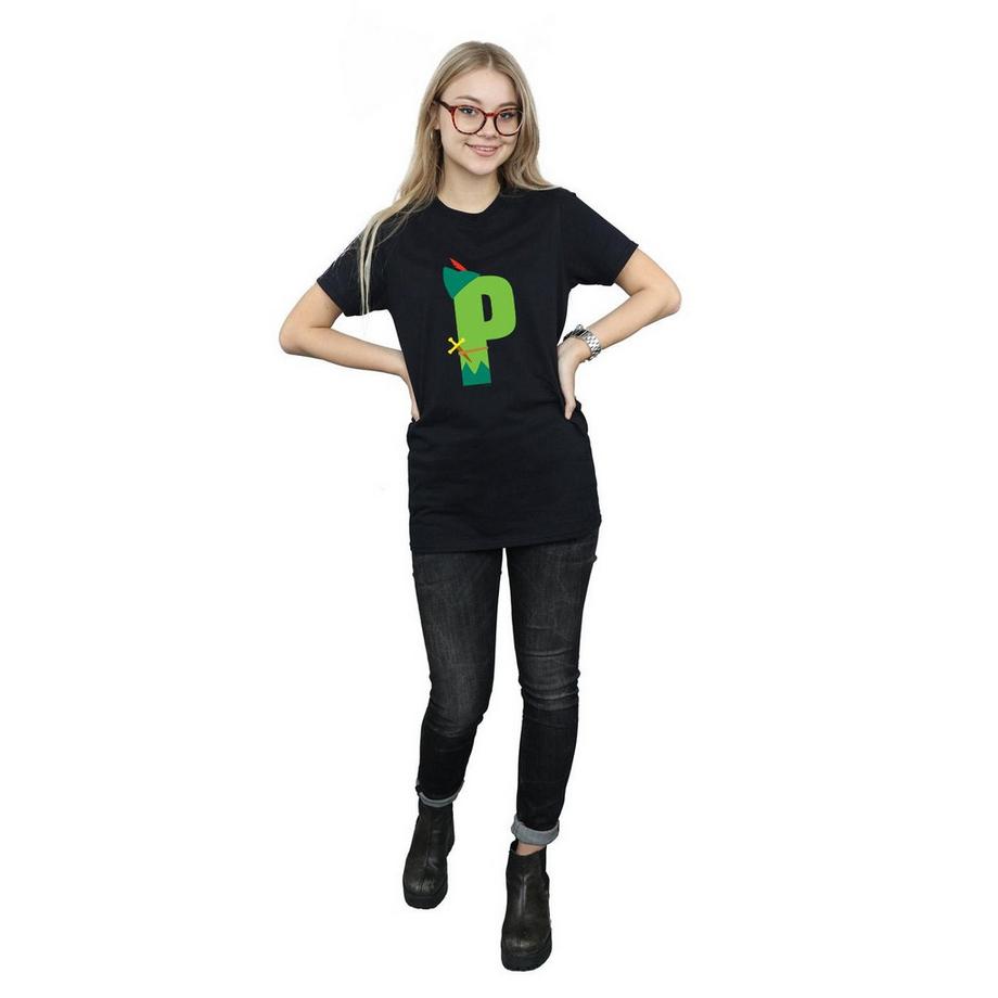 Disney Alphabet P Is For Peter Pan T-Shirt  