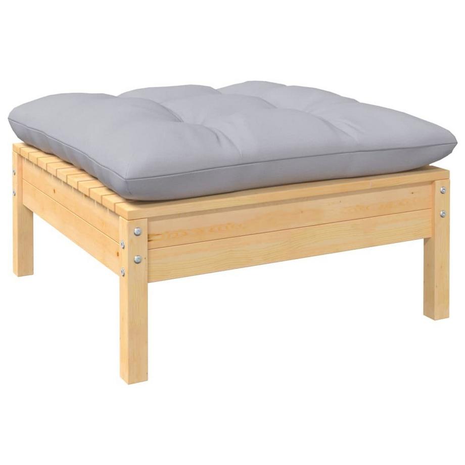 VidaXL set salotto da giardino Legno di pino  
