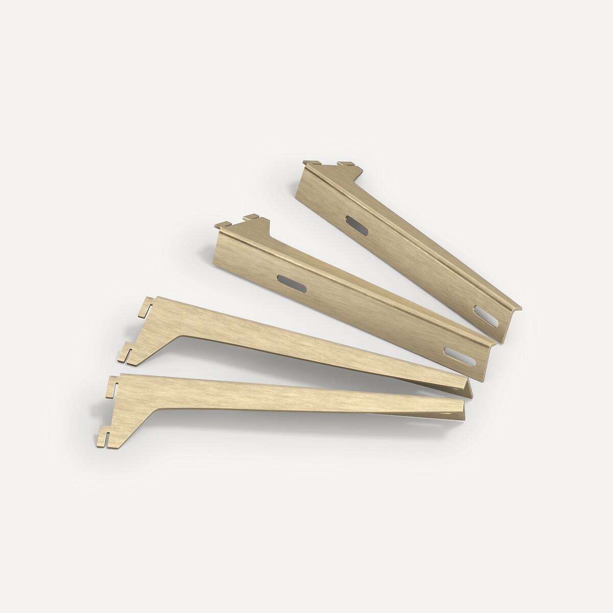 AM.PM Lot de 4 équerres métal pour dressing Johanez  