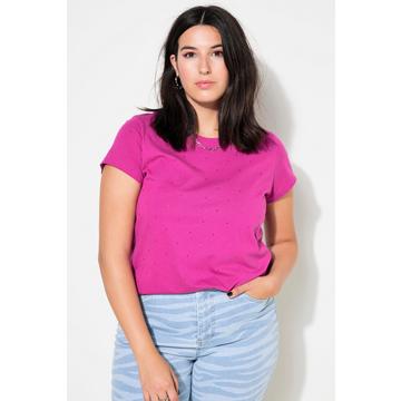 T-shirt coupe Classic, petites pierres scintillantes