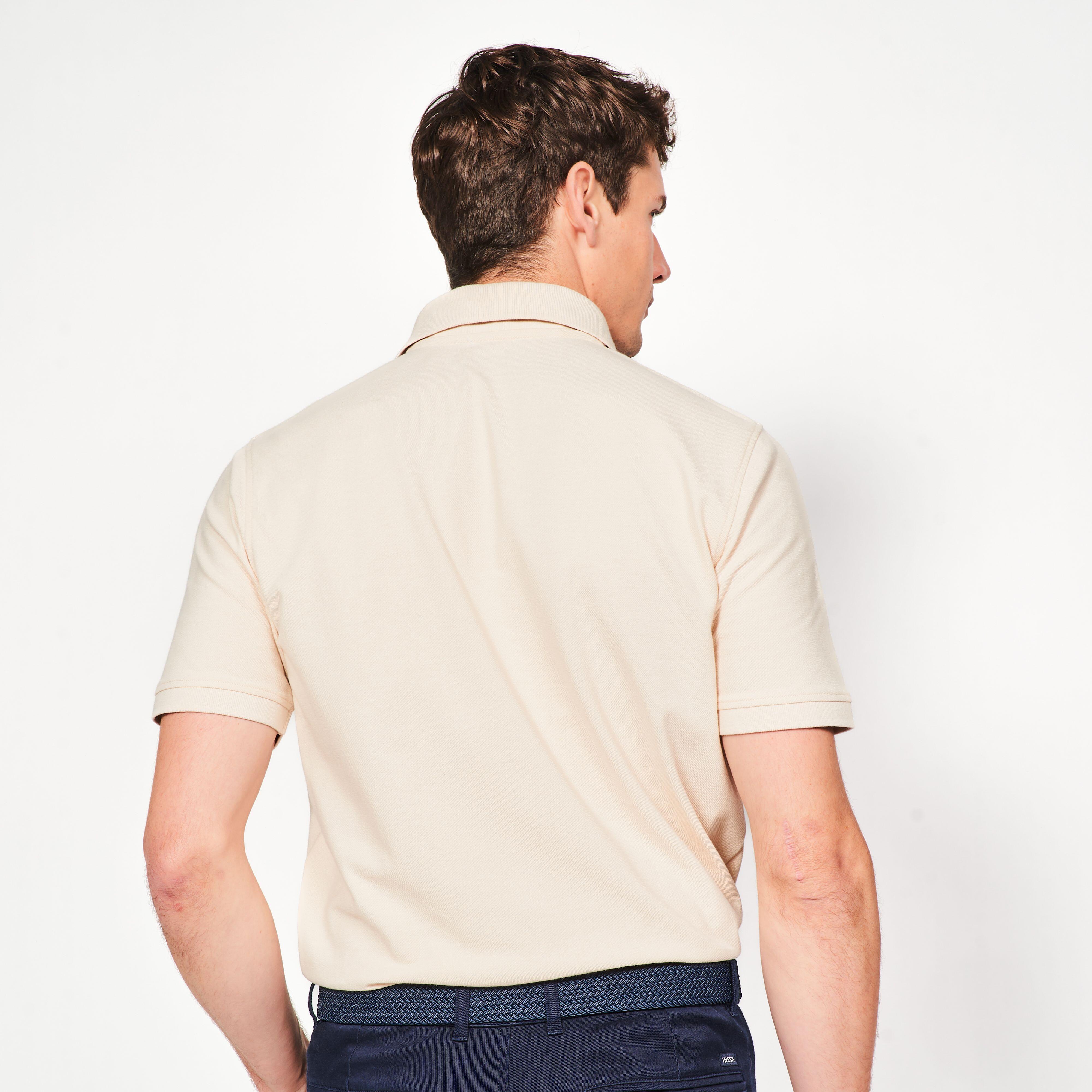 INESIS  Polo homme manches courtes coton 