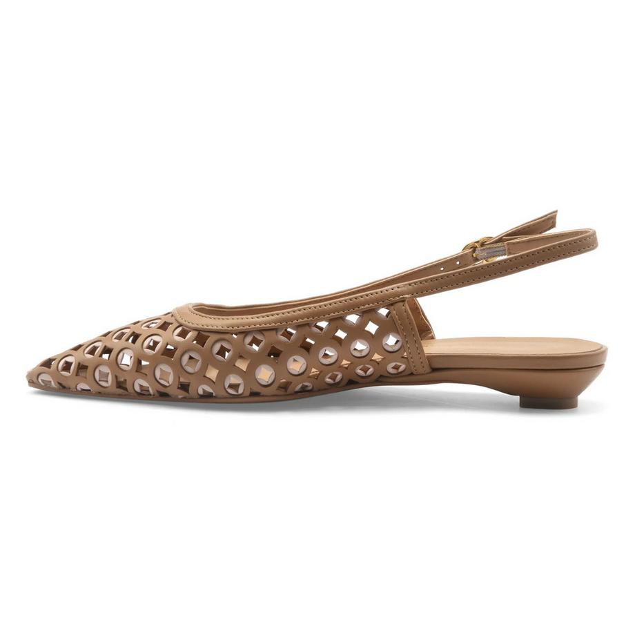 Konstantin Starke Rosa Escarpin à Découpe Laser Slingback  