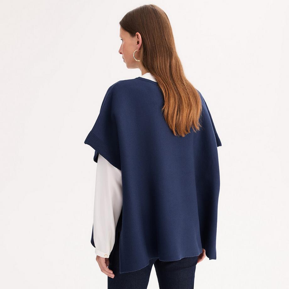 La Redoute Collections Poncho Rundhals  