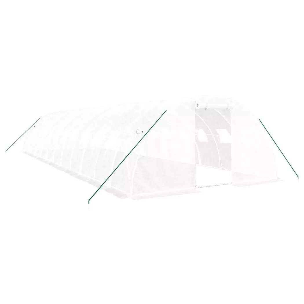 VidaXL - serra Polietilene, One Size, Blanco