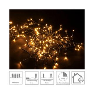 Ekström Lichterkette 560 LED pour l'extérieur « Cluster » LED  