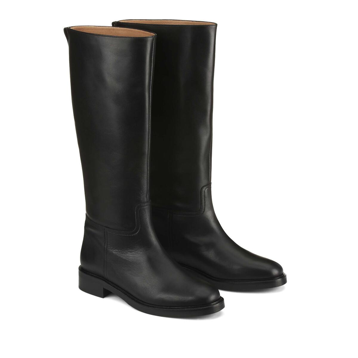 La Redoute Collections  Signature-Reitstiefel aus Leder 