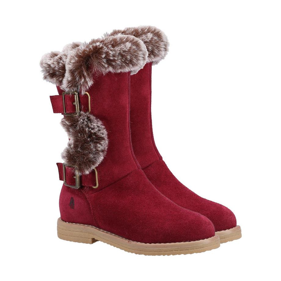 Hush Puppies Mini Megan Wildleder Stiefel  