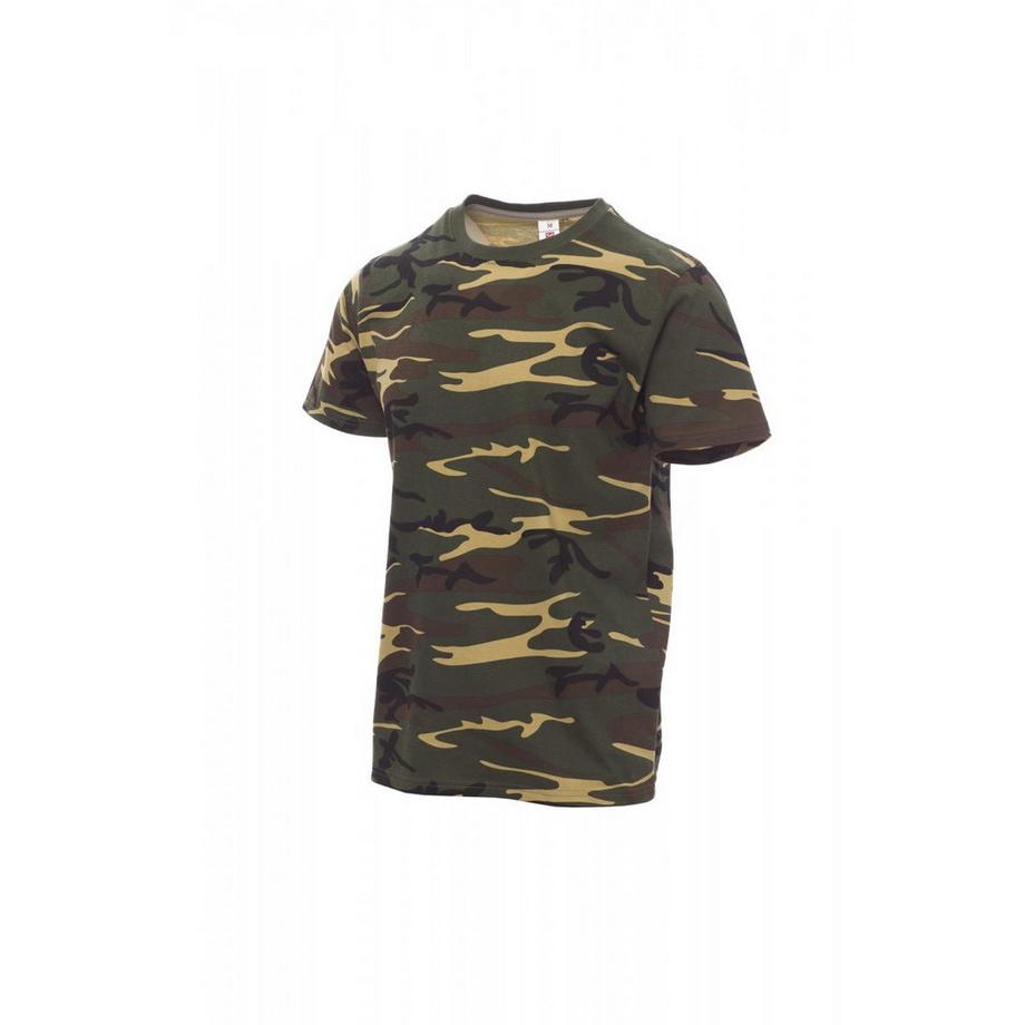 Payper Wear Sunset Camouflage Print T-Shirt Maniche Corte  