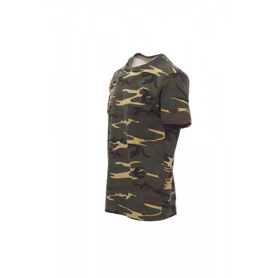 Payper Wear Sunset Camouflage Print T-Shirt Maniche Corte  