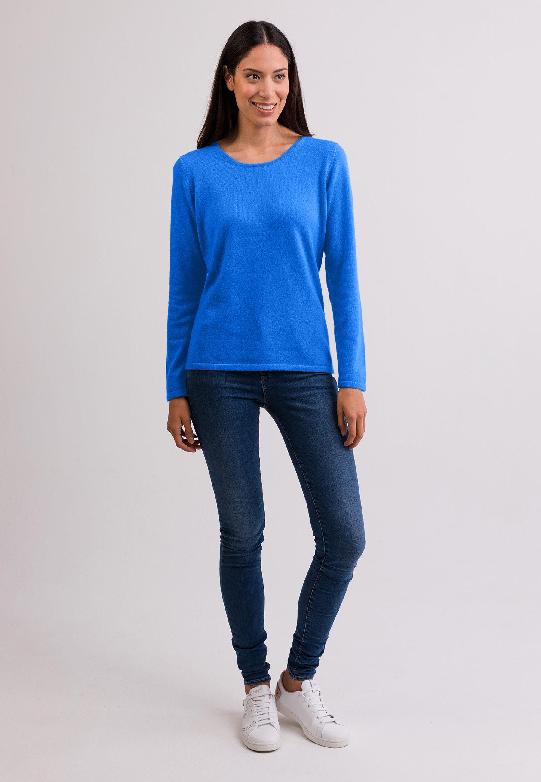 CASH-MERE.CH  Kaschmir Rundhals Pullover 