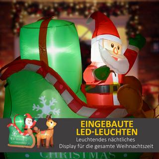 Outsunny Aufblasbar Weihnachtsdeko  