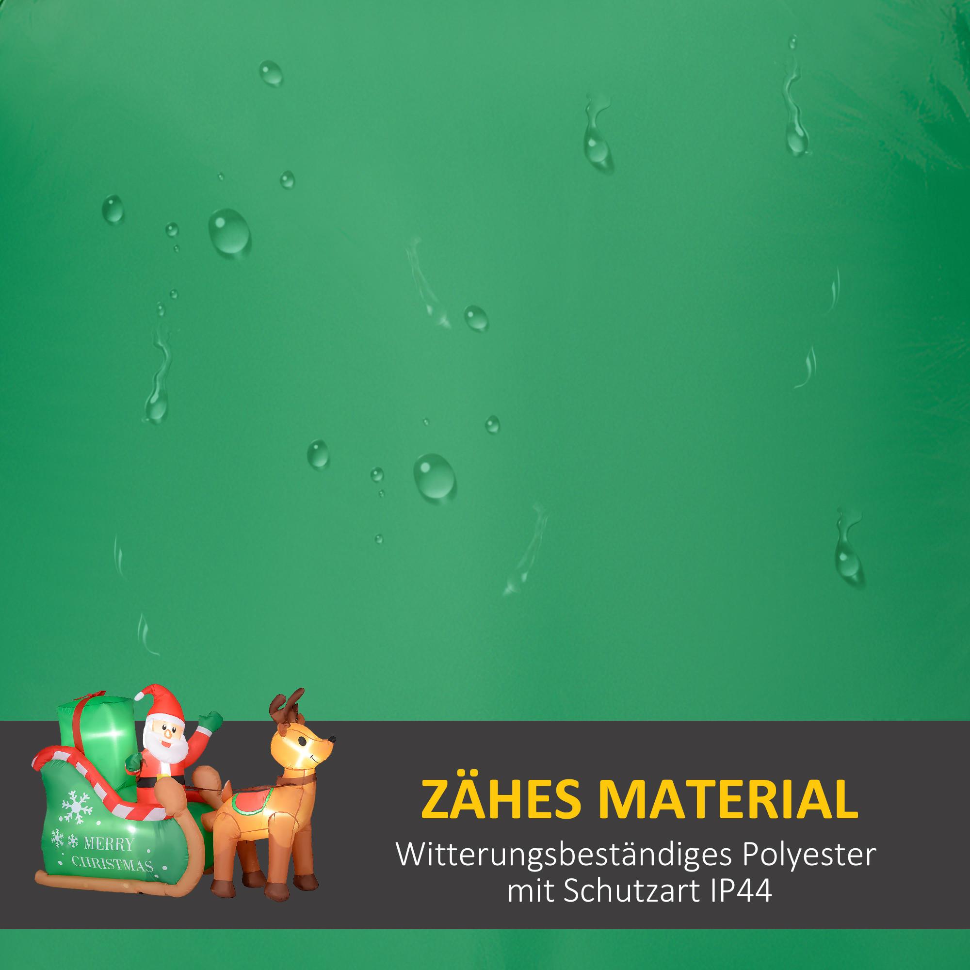 Outsunny Aufblasbar Weihnachtsdeko  