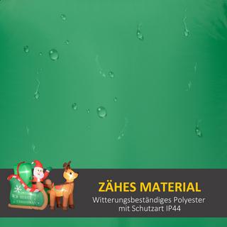 Outsunny Aufblasbar Weihnachtsdeko  