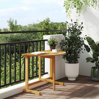 VidaXL Table de balcon bois d'acacia  