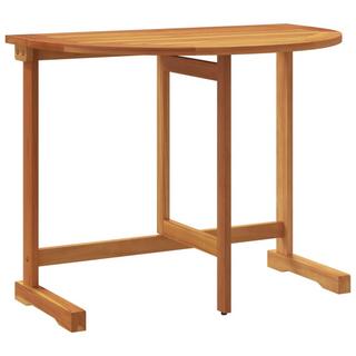 VidaXL Table de balcon bois d'acacia  