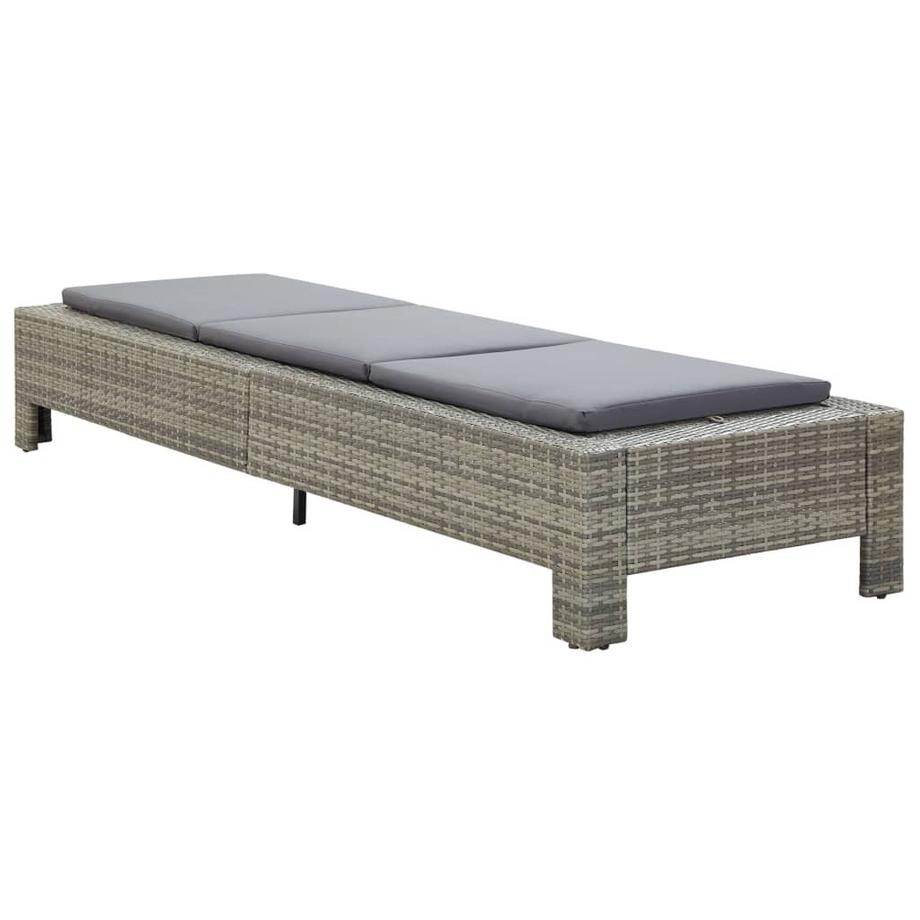 VidaXL lettino Polirattan  