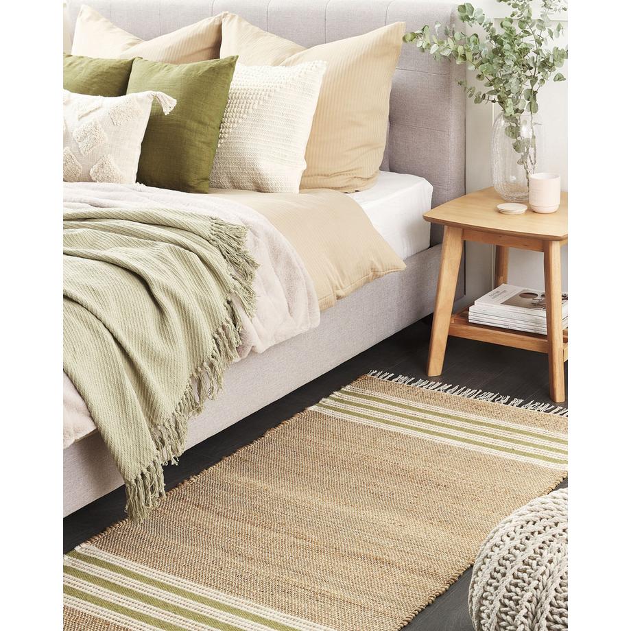 Beliani Tapis en Jute  MIRZA  