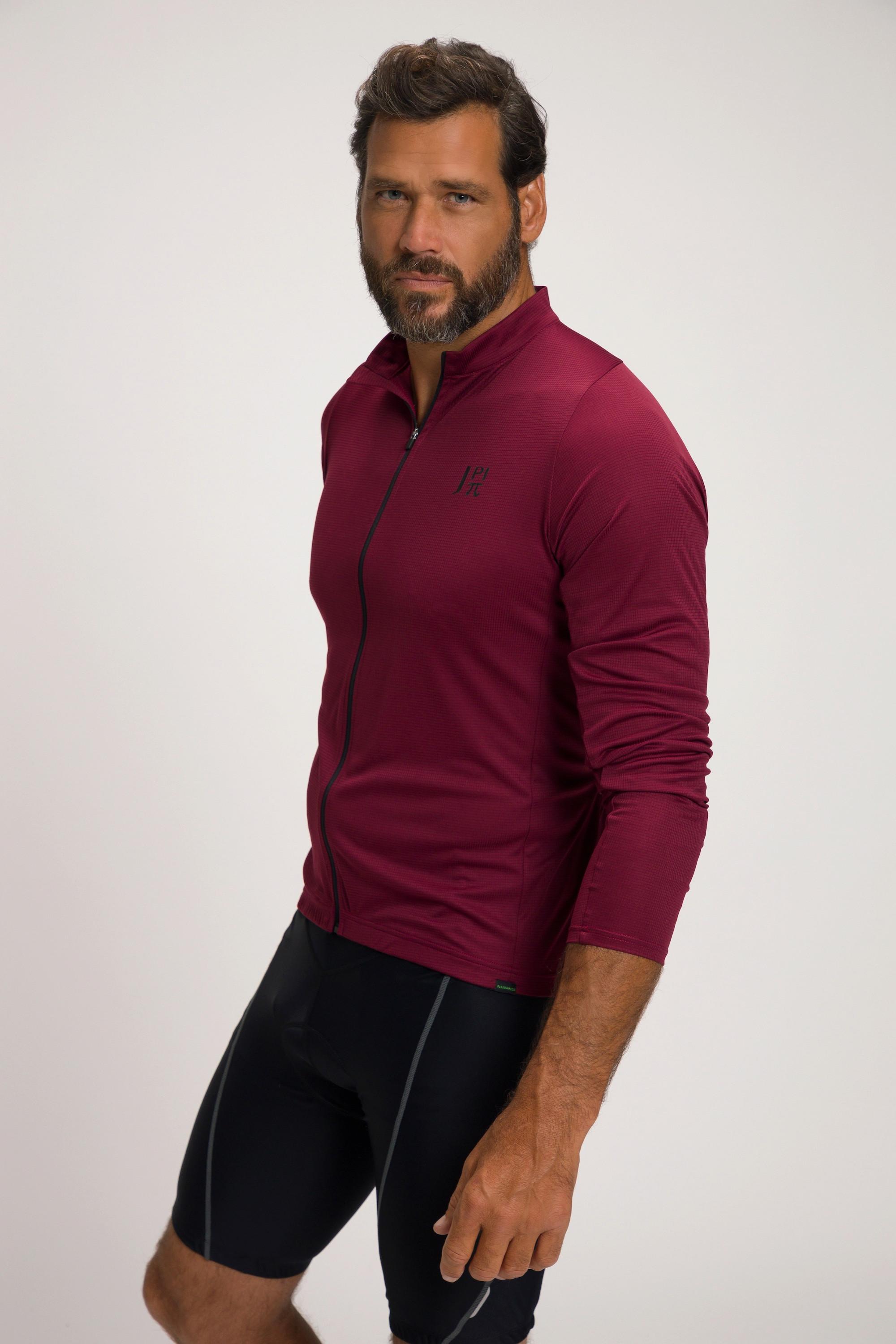 JP1880 Rad Trikotjacke Langarm QuickDry Rückentasche  