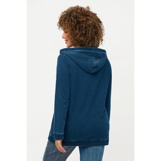 Ulla Popken  Hoodie, Kapuzeneinsatz, Classic, Langarm 