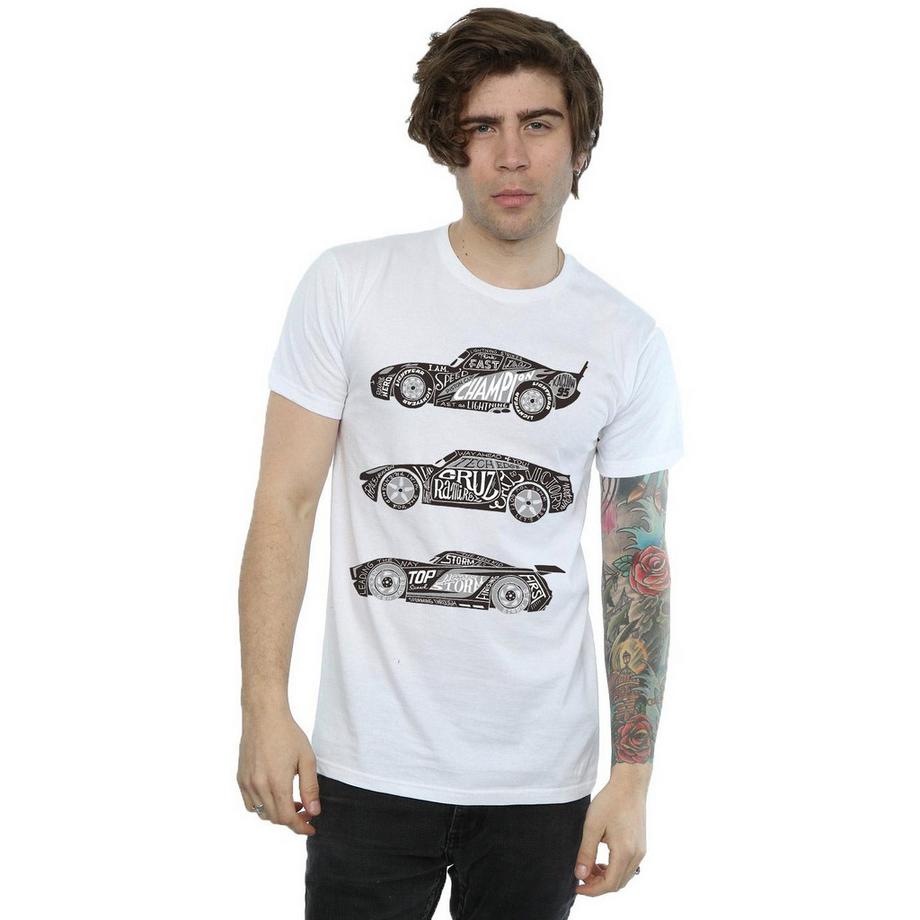 Disney Cars T-Shirt Imprimé Graphique  