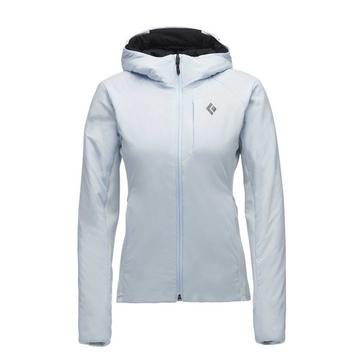 damen kapuzenpullover firt light hybrid