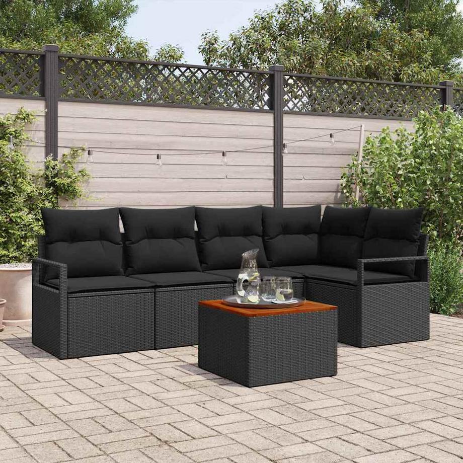 VidaXL Arredamento da Giardino Polyrattan  