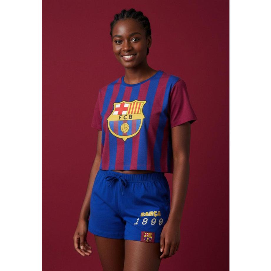 Cerdà  Pyjama Court Sht Pyjamas    FC Barcelona 