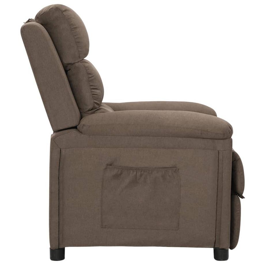 VidaXL Fauteuil inclinable tissu  