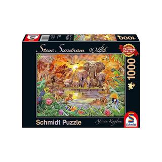 Schmidt  Puzzle Afrikas Tiere (1000Teile) 