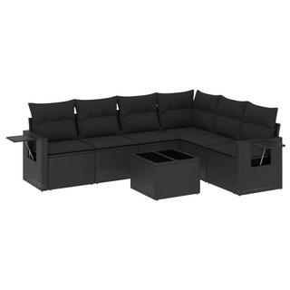 VidaXL set divano da giardino Polirattan  