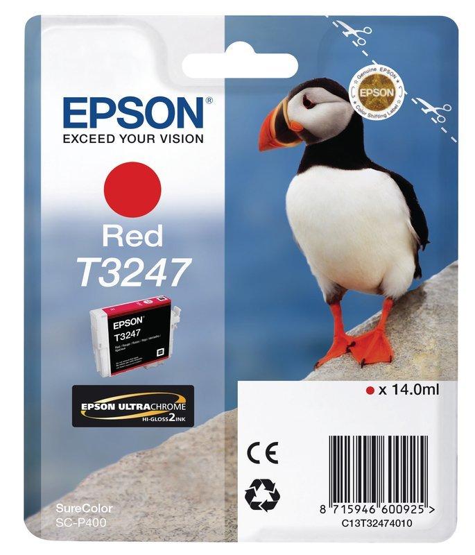 EPSON  EPSON Tintenpatrone rot T324740 SureColor SC-P400 14ml 