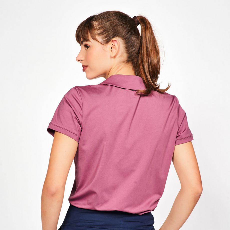 INESIS  Polo de golf femme manches courtes - extensible polyester 