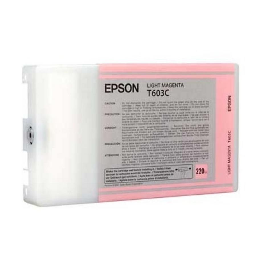 EPSON Tintenpatrone HY light magenta T603C00 Stylus Pro 7800/9800 220ml
