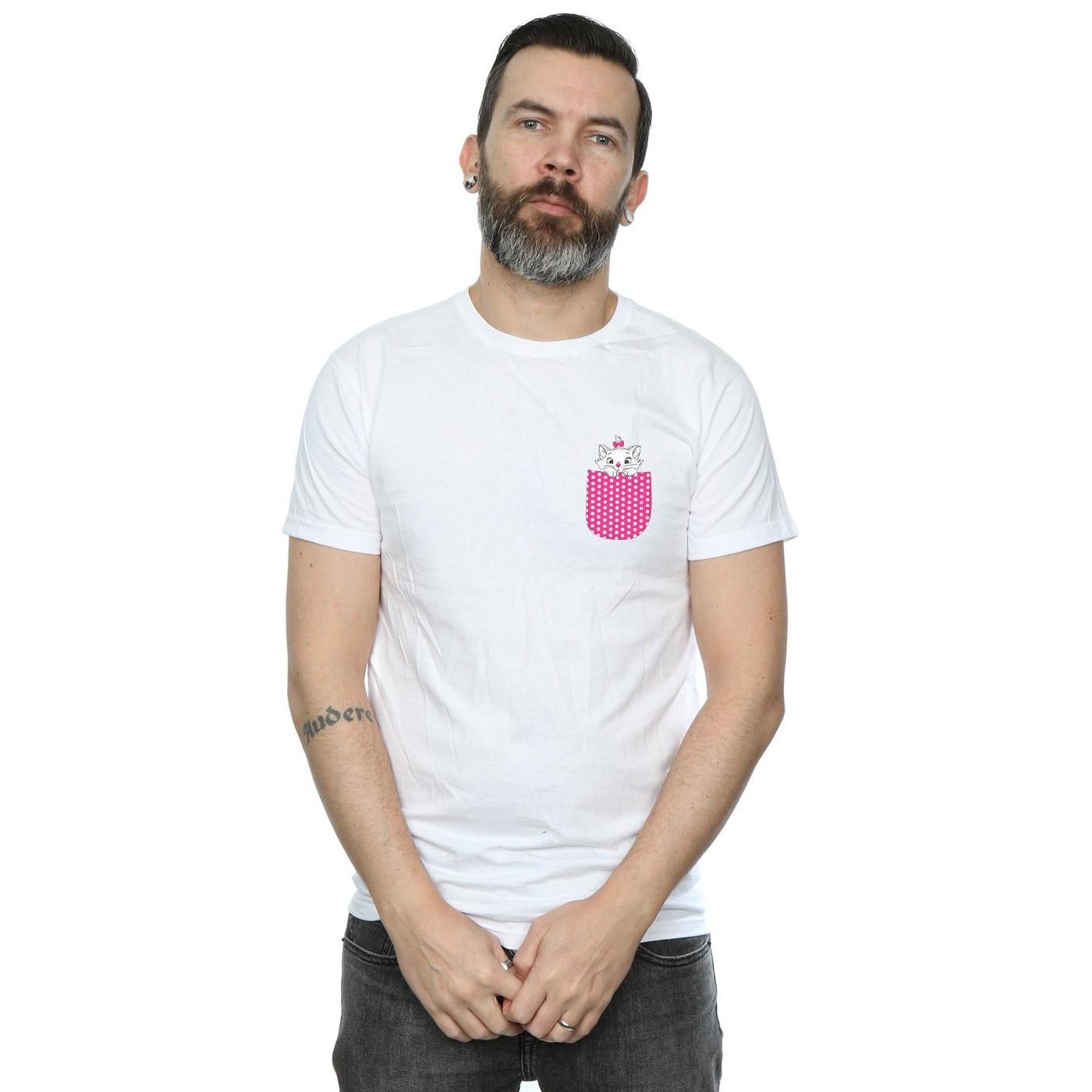 Disney Aristocats Marie T-Shirt à Poche  