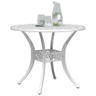 VidaXL Table de jardin aluminium  