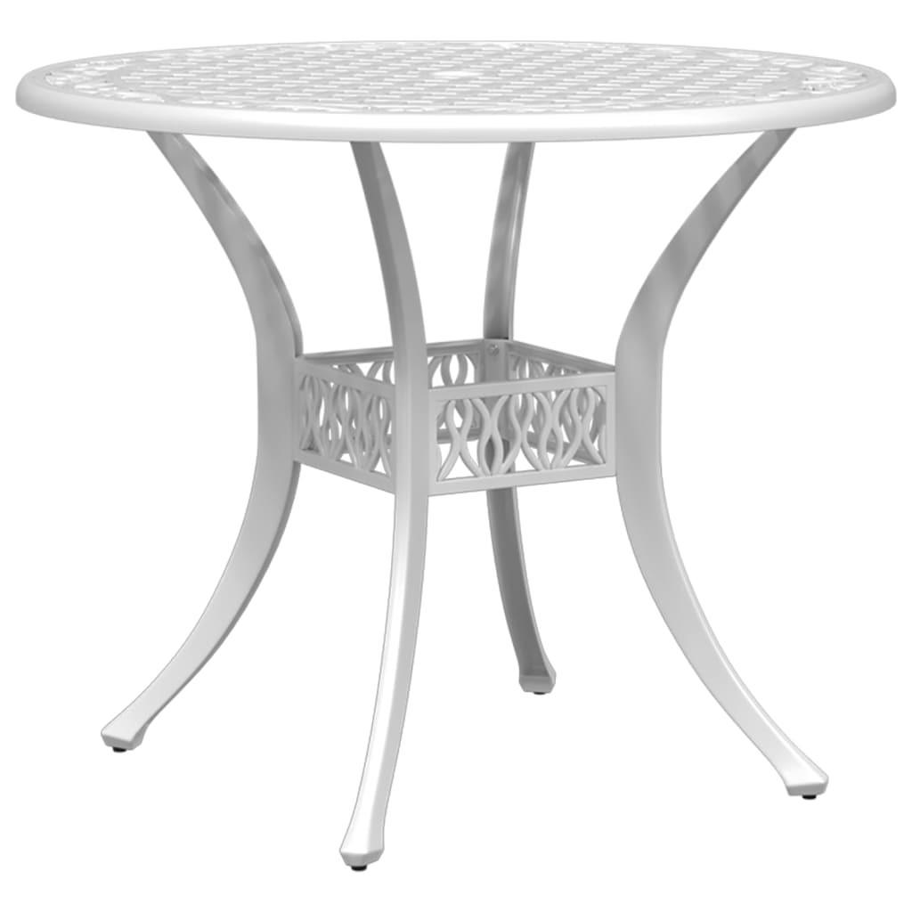 VidaXL Table de jardin aluminium  