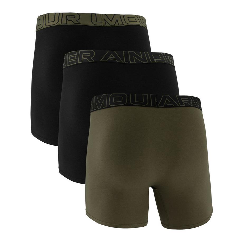 UNDER ARMOUR  Boxer Uomini Confezione da 3 Aderente alla figura-UA PERFORMANCE COTTON - SOLID 6 IN 3PK 