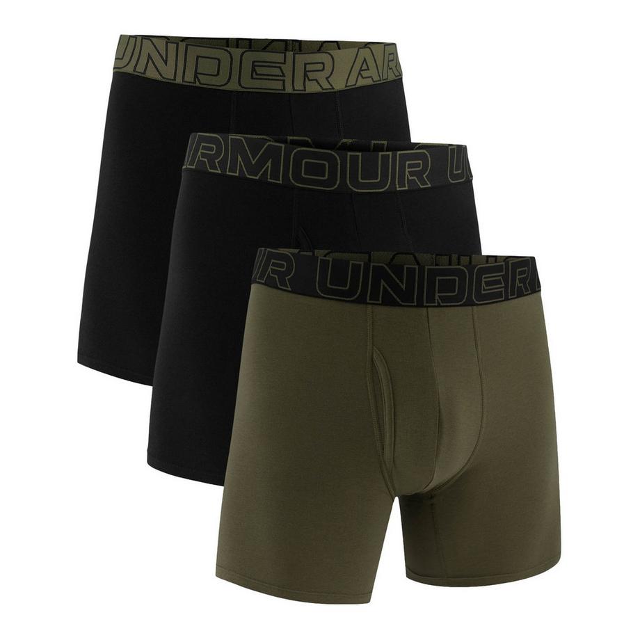 Boxer Uomini Confezione da 3 Aderente alla figura-UA PERFORMANCE COTTON - SOLID 6 IN 3PK