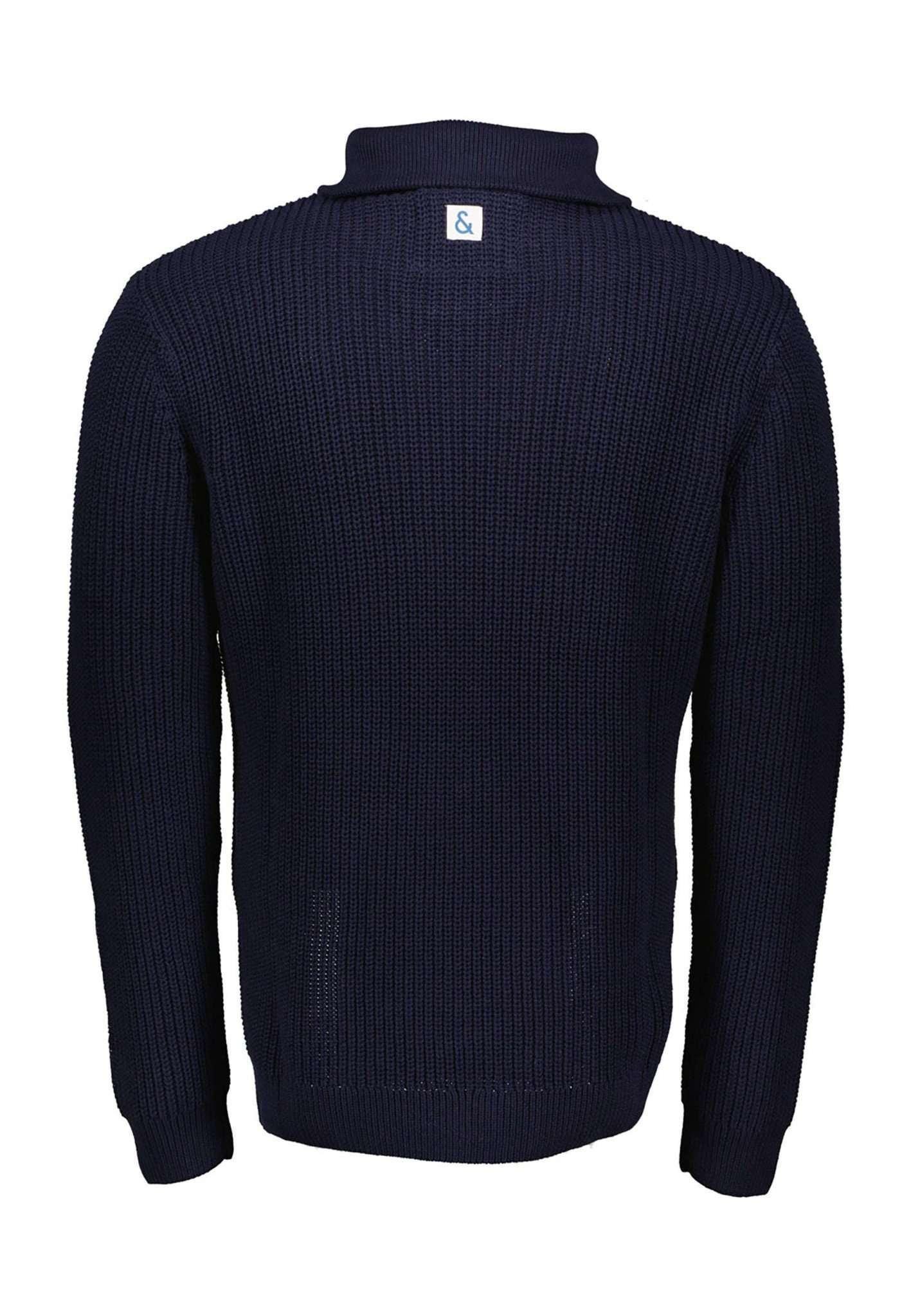 Colours & Sons  Pullover Mock-Zip-Half Cardigan Stitch 
