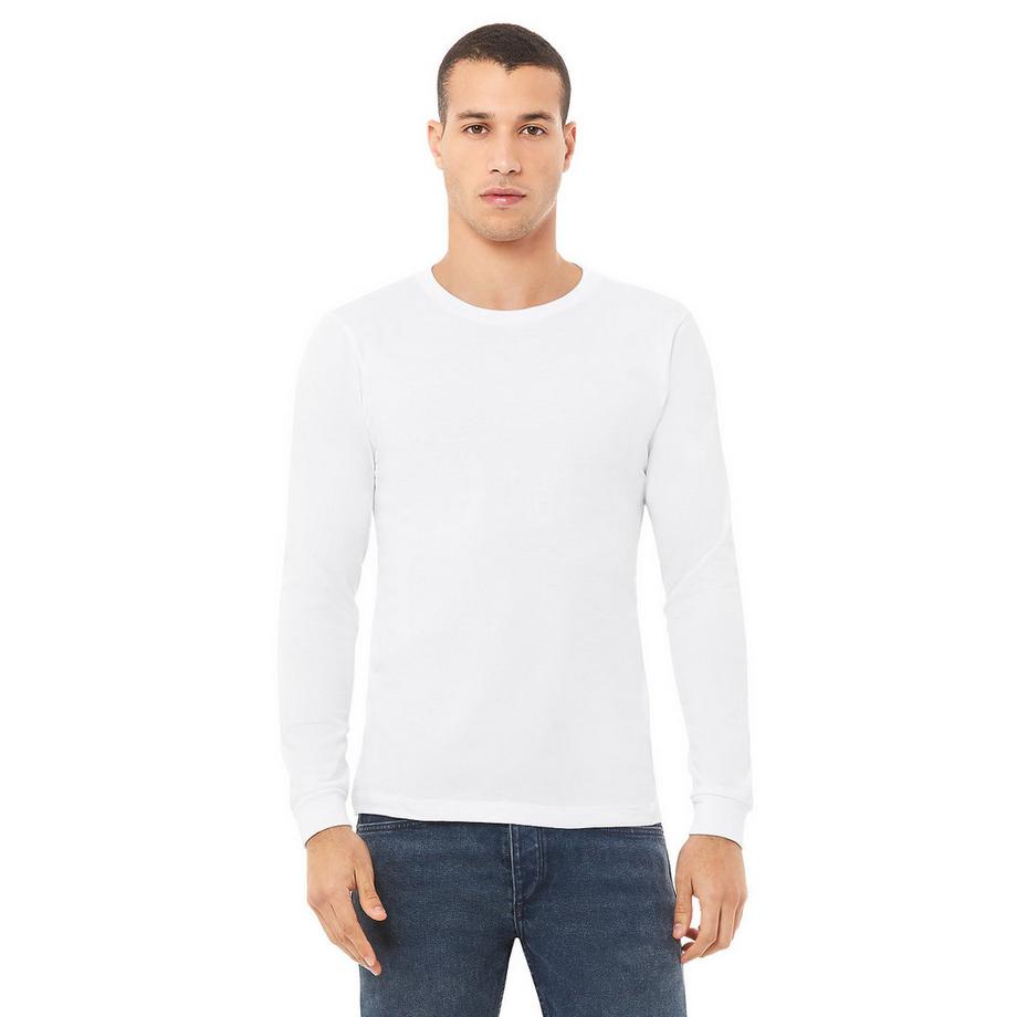 Bella + Canvas Langarm Rundhals T-Shirt  