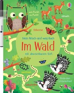 Usborne  Mein Wisch-und-weg-Buch: Im Wald 