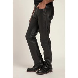 JP1880  Pantalon en cuir nappa d'agneau de grande qualité, coupe Regular 5 poches - jusqu'au 70 