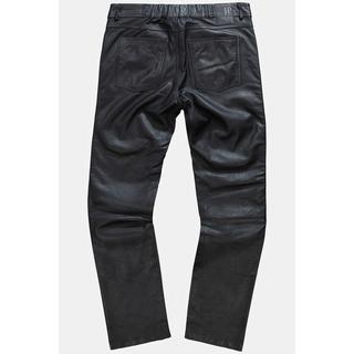 JP1880  Pantalon en cuir nappa d'agneau de grande qualité, coupe Regular 5 poches - jusqu'au 70 