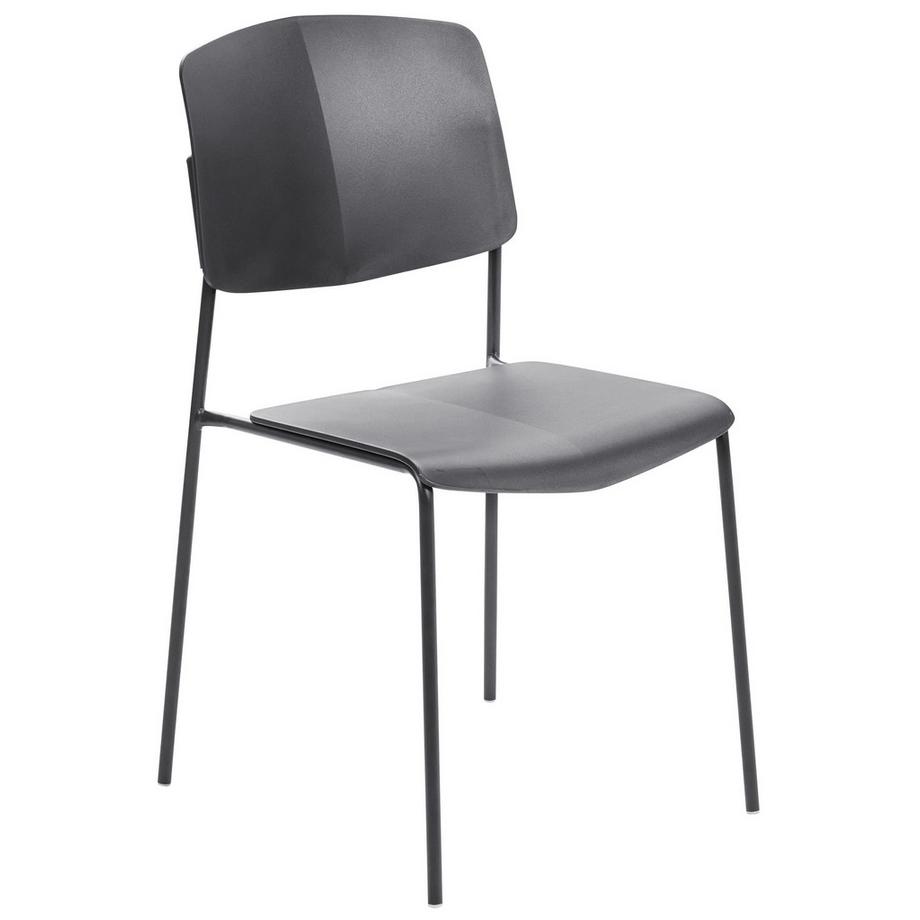 Beliani Set di 4 sedie da pranzo en Materiale sintetico Moderno ASTORIA  