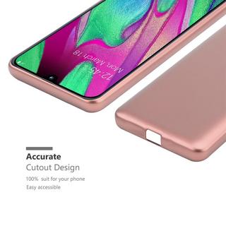 Cadorabo  Housse compatible avec Samsung Galaxy A40 - Coque de protection en silicone TPU flexible 