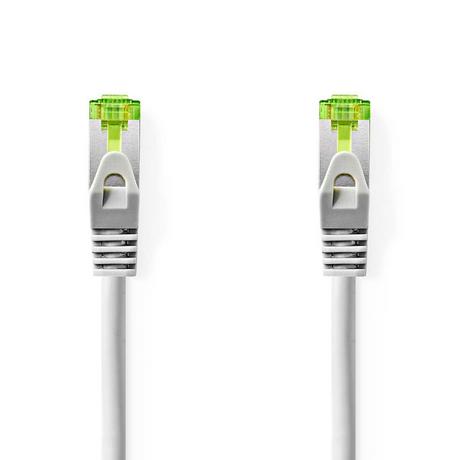 Nedis  Cavo di rete CAT7 | PiMF | RJ45 maschio | RJ45 maschio | 15,0 m | Senza strappo | Rotondo | LSZH | Grigio | Etichetta 