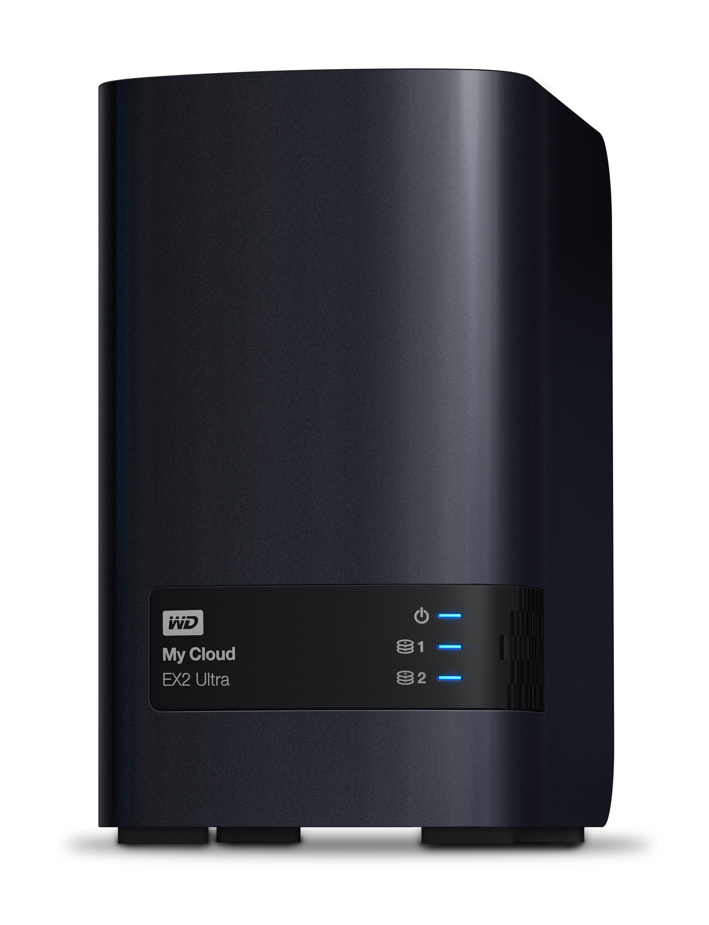 Western Digital  My Cloud EX2 Ultra NAS Desktop Ethernet/LAN Schwarz Armada 385 