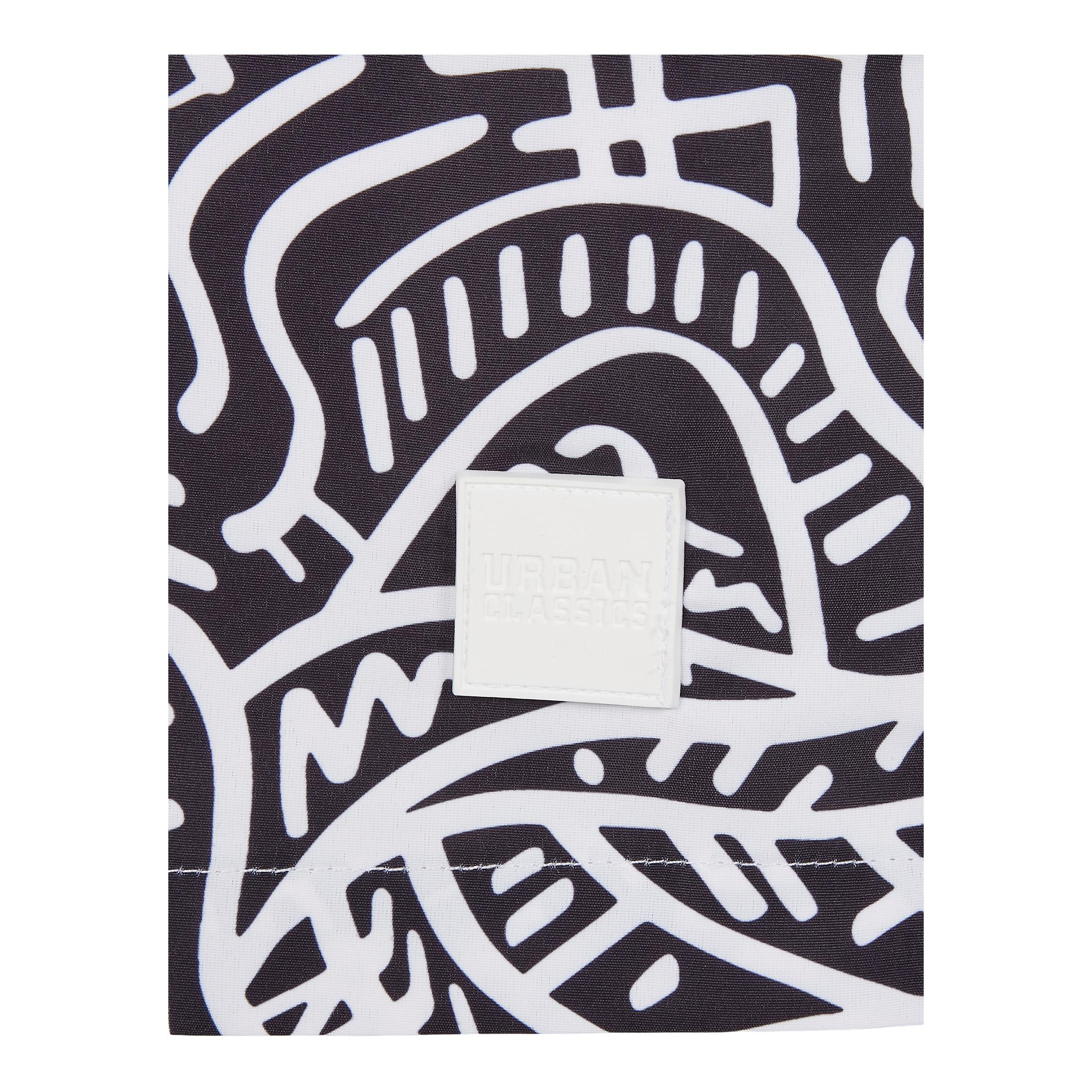 URBAN CLASSICS Gemusterte Badeshorts  